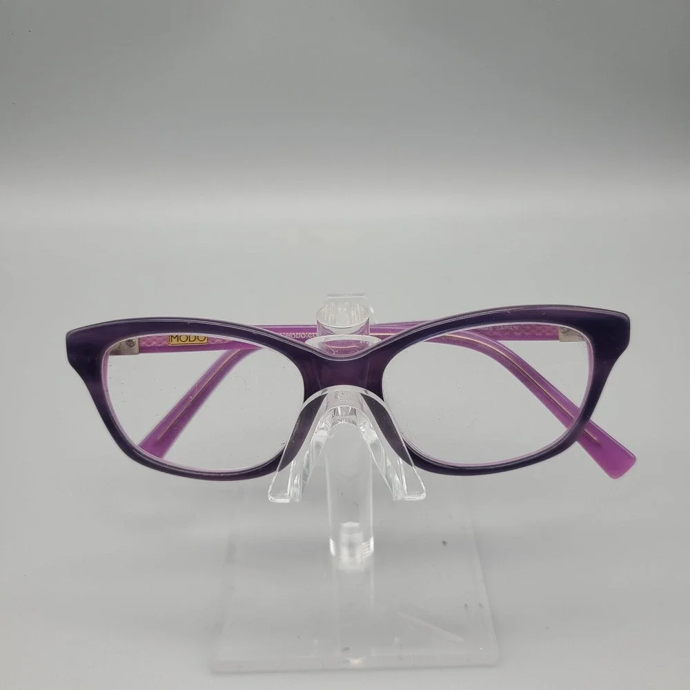Modo 6029 Purple Pink Cat Eye Eyeglass Frames 49-16-140 BLUPK Handmade Japan